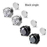 Titanium Steel No Piercing Magnet Stud Earrings – Stylish Gifts — 6