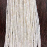 Freshwater Shellfish Round Tube Necklace Bracelet – Jewelry Gift Ideas — 4