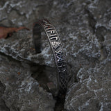 Solid Stainless Steel Viking Rune Bracelet – Jewelry Gift Ideas — 2