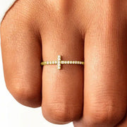 S925 Sterling Silver Single Row Fine Diamond Women's – Gifts for Her — 5