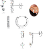 Electroplating Real Gold Ear Clip Ear Studs 6 Pieces – Stylish Gifts — 18