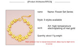 Vietnam Placer Gold Lady's Flower Accessories – Jewelry Gift Ideas — 3