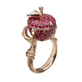 Hot Supply Women's Ring Creative Hand Holding Amethyst – Gifts for Her — 3