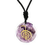 Natural Crystal Agate Stone Carving Spiral Aura – Jewelry Gift Ideas — 17
