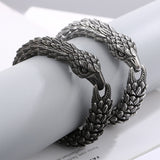 Creative Snake-shaped Eagle Punk Distressed Black – Jewelry Gift Ideas — 6