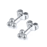 Fashion Ladies Mini Sterling Silver Stud Earrings – Stylish Gifts — 8