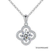 Clover Clavicle Necklace Ladies Fashion 925 – Jewelry Gift Ideas — 3