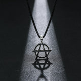 Simple Round A-Line Hollow Plating Alloy Pendant – Jewelry Gift Ideas — 1