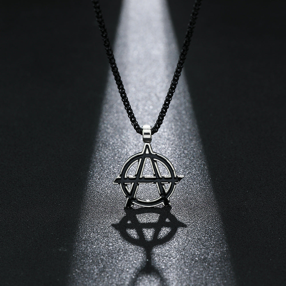 Simple Round A-Line Hollow Plating Alloy Pendant – Jewelry Gift Ideas — 1