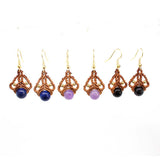 Ethnic Style Wax Line Hand-woven Earrings – Stylish Gifts — 18