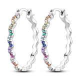 Geometric Simple Color Rhinestone Earrings Women's – Stylish Gifts — 4