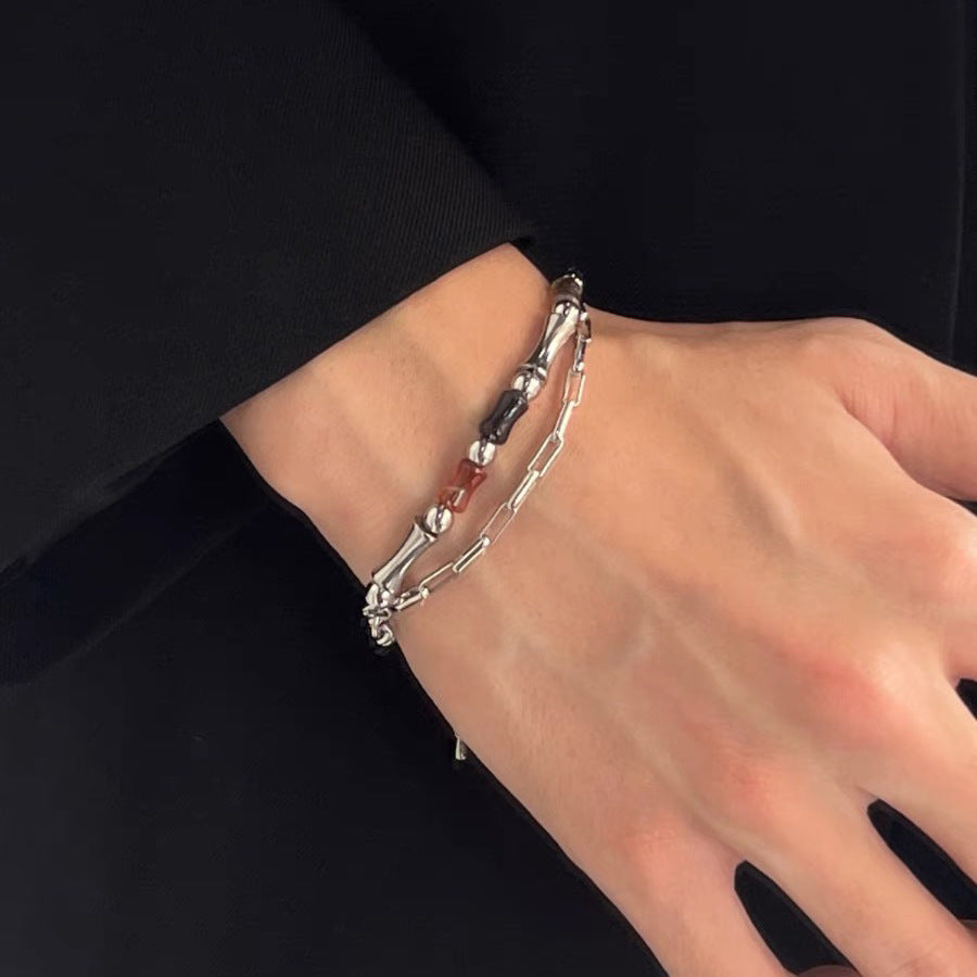Niche Cuban Design Men's Bracelet – Jewelry Gift Ideas — 1