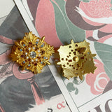 Retro Hollow Rhinestone Court Stud Earrings – Useful Gifts — 7