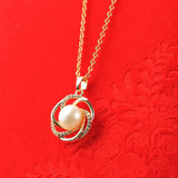 Freshwater Pearl Pendant Necklace S925 Imprint – Jewelry Gift Ideas — 4