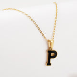 Titanium Steel First Word Letter Necklace Women's – Jewelry Gift Ideas — 9