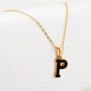 Titanium Steel First Word Letter Necklace Women's – Jewelry Gift Ideas — 9