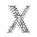 30mm Chrome Color White Diamond Letters Pet Collar – Stylish Gifts — 13