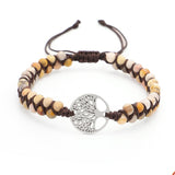Woven Twine Double Tree of Life Yoga Bracelet – Jewelry Gift Ideas — 14