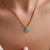 December Flower Lucky Flower Pendant Necklace – Jewelry Gift Ideas — 9