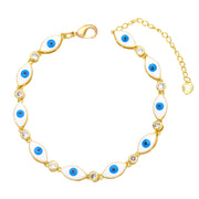 Women's Boho Colorful Oil Drop Eye Bracelet – Jewelry Gift Ideas — 6