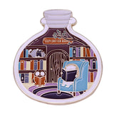 Animal Library Solid Color Brooch – Jewelry Gift Ideas — 3