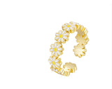 Ring Mori White Flower Epoxy Women's Jewelry – Jewelry Gift Ideas — 2
