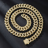 13mm Cuban Link Chain Spring Release Buckle Alloy – Jewelry Gift Ideas — 1
