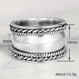 Simple Retro Domineering Ring Trendy And Smooth – Everyday Gifts — 7