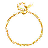European And American Water Wave Chain Titanium – Small Gift Ideas — 2