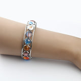 Van Gogh Starry Night Cuff Bracelet Handmade – Jewelry Gift Ideas — 2