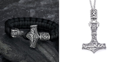 Asgard Crafted Paracord Mjolnir Bracelet – Jewelry Gift Ideas — 2