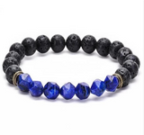 Jewelry Diamond Cut Tigereye Agate Bead Bracelet – Jewelry Gift Ideas — 2