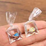 Transparent Resin Simulation Goldfish Pendant – Jewelry Gift Ideas — 10