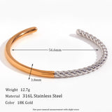 Glossy Twist Color Matching Bracelet – Jewelry Gift Ideas — 2