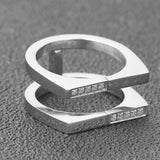 Fashion Stainless Steel Ring For Men And Women – Stylish Gifts — 4