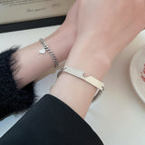 Men's And Women's Titanium Steel Love Bracelets – Gifts for Her — 1