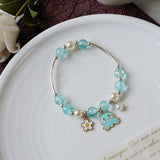 Women's Fashion Pearl And Crystal Beaded Bracelet – Stylish Gifts — 7