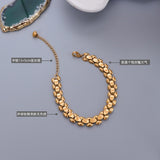 Widened Titanium Steel Plated 18K Gold Color – Jewelry Gift Ideas — 3