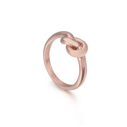 Truelove Knot Geometric Titanium Steel Ring – Thoughtful Gifts — 6