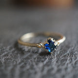 Fashion Personality Simple Zirconium Gold Plated Ring – Stylish Gifts — 6