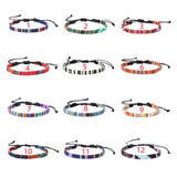 Iridescent Boho Bracelet Original Handmade Cotton – Jewelry Gift Ideas — 11