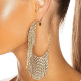 Exaggerated Personality Tassel Rhinestone Ring – Holiday Gift Ideas — 5