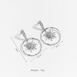 Fashion Premium Design Sense Earrings Circle Pendant – Stylish Gifts — 10