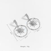 Fashion Premium Design Sense Earrings Circle Pendant – Stylish Gifts — 10