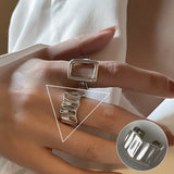 Women's Korean-style Retro Exaggerated Geometry Ring – Stylish Gifts — 13