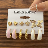 Aircraft Baiyun Earring Set 6-piece Creative – Jewelry Gift Ideas — 1