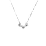 Engraved Stainless Steel Necklace Heart-shaped – Jewelry Gift Ideas — 15