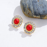 Earrings Frosted Shell Beads Solid Color – Surprise Gifts — 5