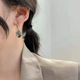 Exquisite Gemstone Flower Fashion High-end Earrings – Stylish Gifts — 1