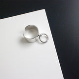 Minimalist Glossy Ring Opening S925 Sterling – Unique Gift Ideas — 2